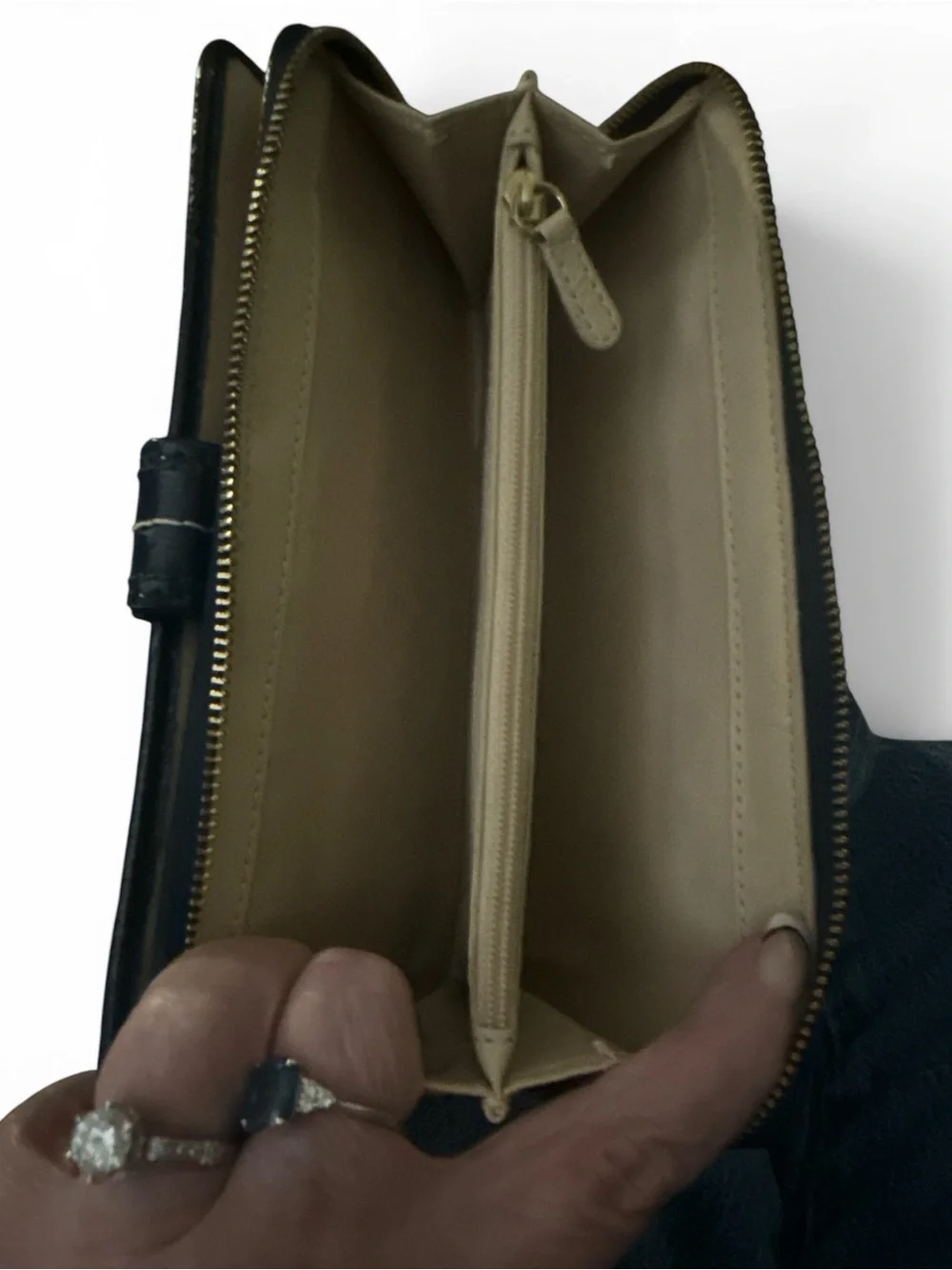 Coach trifold wallet